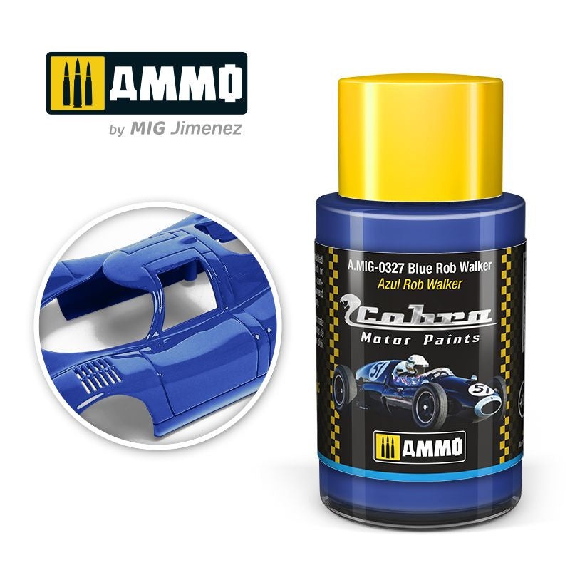 AMMO – 0327 Cobra Motor Blue Rob Walker