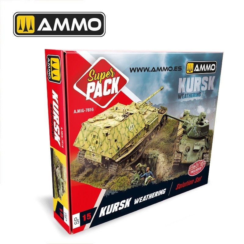 AMMO – 7816 SUPER PACK KURSK Weathering