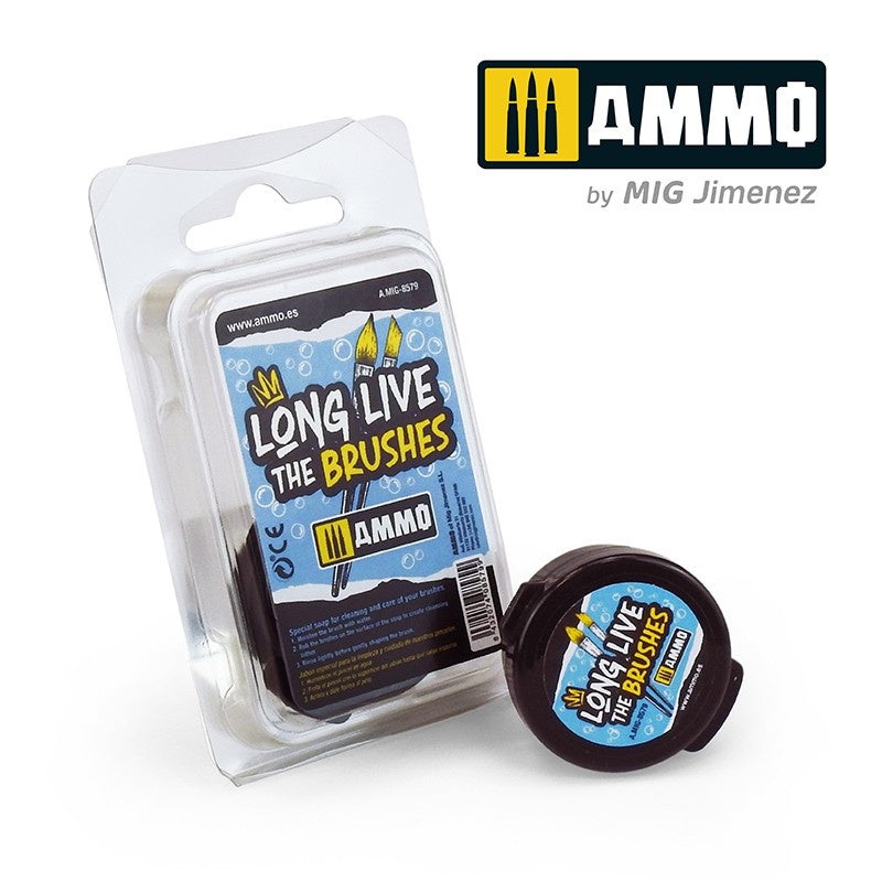 AMMO – Long Live the Brushes – Special soap for cleaning and care of your brushes