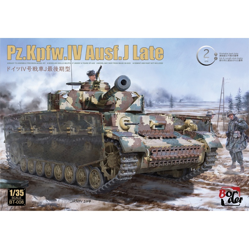 Border Model – 1/35 Pz.Kpfw.IV Ausf. J Late – 2 in 1