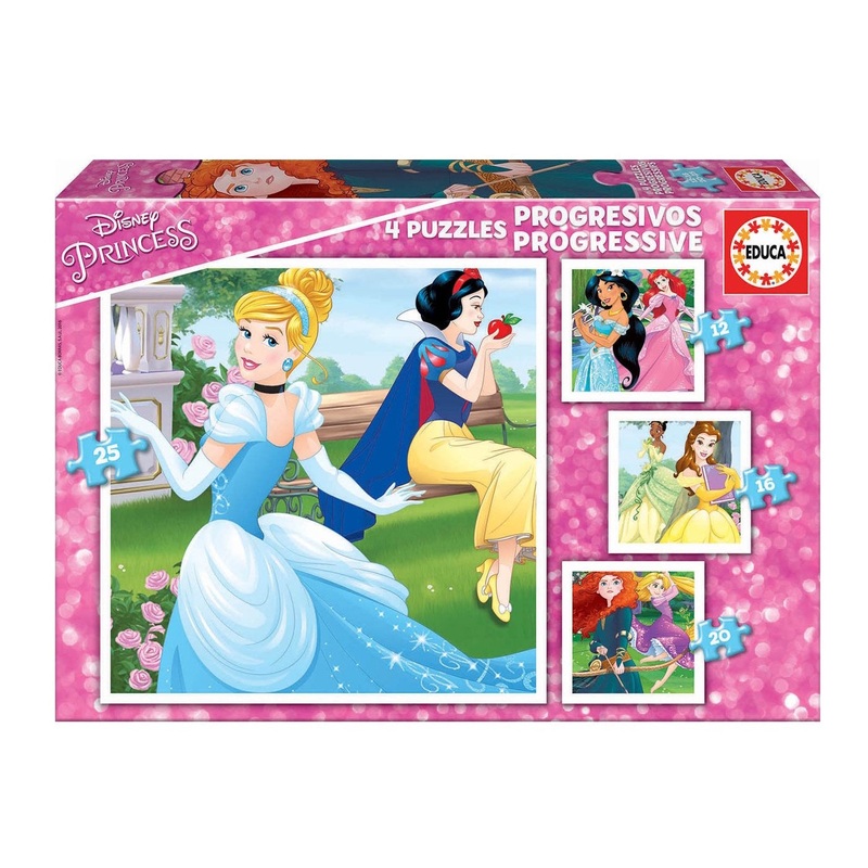 Educa – Disney Princess (12-16-20-25pcs)