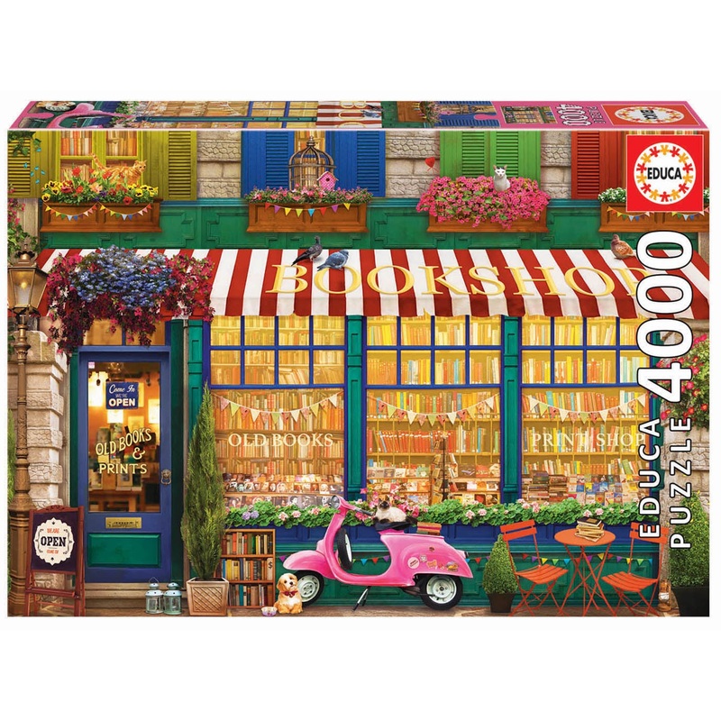 Educa – Vintage Bookshop (4000pc)
