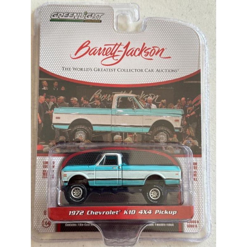 Greenlight – Barrett Jackson 1972 Chevrolet K10 4×4 Pickup