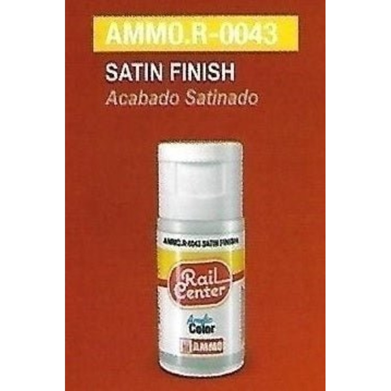 Rail Center Paint R-0043, Satin Finish, 15ml bottle, Acrylic Paint