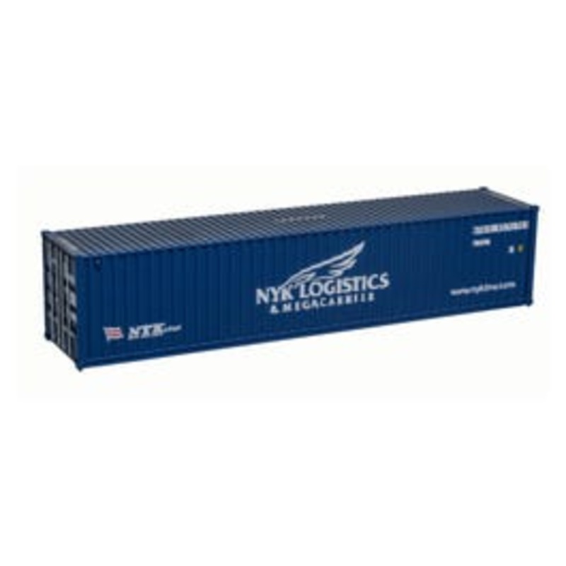 Atlas 20007469 HO MASTER 40' STANDARD HEIGHT CONTAINER NYK LINE [NYKU] SET 1