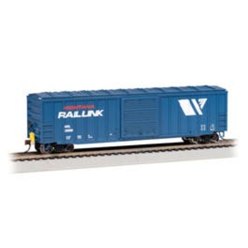 Bachmann 14912 50' OUTSIDE BRACED BOXCAR WITH FRED – MONTANA RAIL LINK #20090