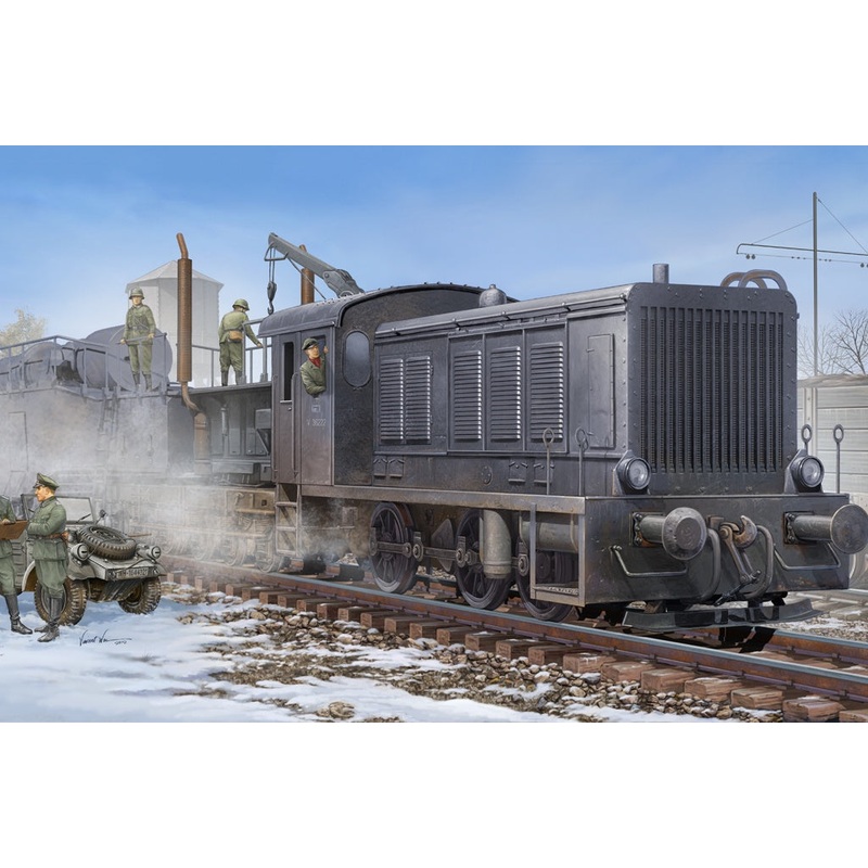 Hobby Boss – 1/72 German Wehrmachtslokomotive WR 360 C 14 (82913)