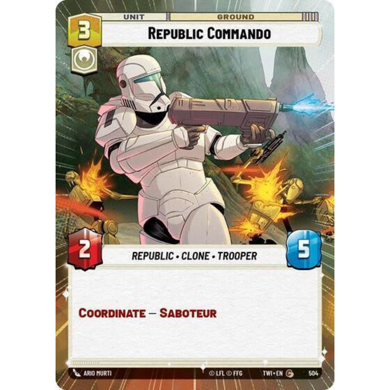 SWU – Republic Commando (504) (Hyperspace Foil)