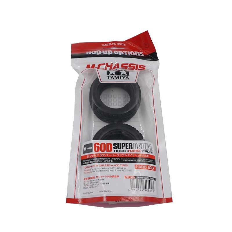 Tamiya – M-Chassis 60D Super Radial Tyres (Hard/2pc)