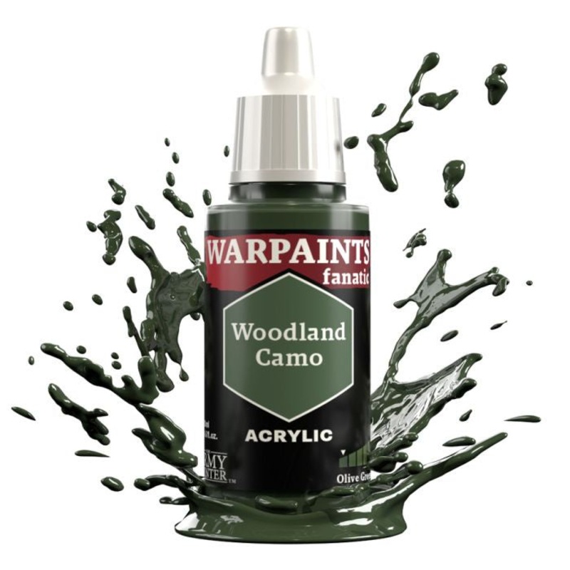 Warpaints Fanatic: Woodland Camo  (WP3067) (18ml)