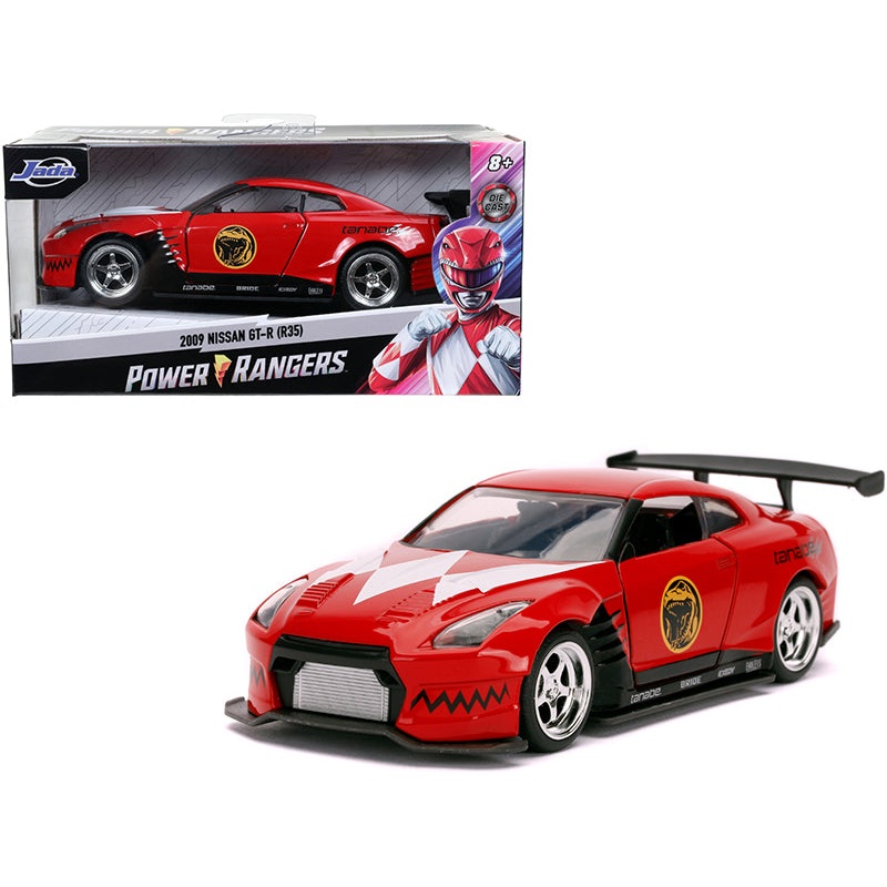 2009 Nissan GT-R (R35) Red Red Ranger’s “Power Rangers” 1/32 Diecast Model Car by Jada