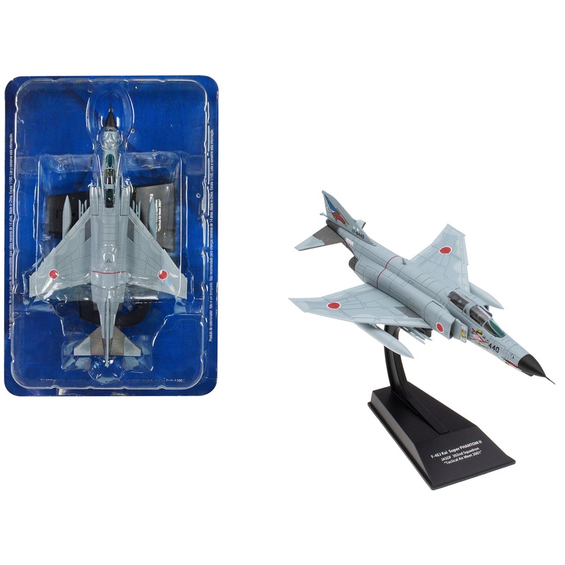 Mitsubishi F-4EJ Kai Super Phantom II Fighter Aircraft “302nd Squadron 83rd Air Wing Tactical Air Meet” (2001) Japan Air Self-Defense Force 1/100 Diecast Model by Hachette Collections