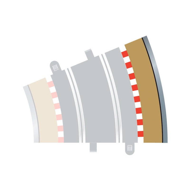 Scalextric – Radius 3 Outer Border/Barrier