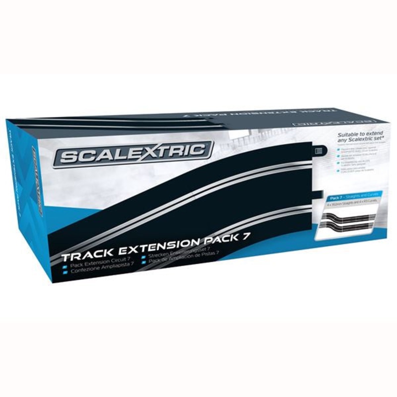 Scalextric – Track Ext Pack 7 – Straights & Curves