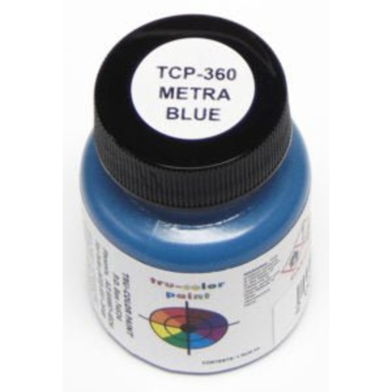 Tru Color TCP-360 Metra Blue, Paint 1 ounce
