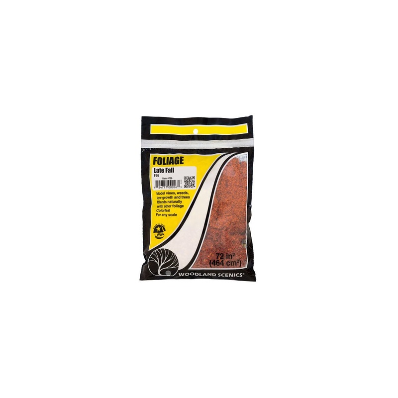 Woodland Scenics 56 Foliage Bag, Late Fall, 72 sq in