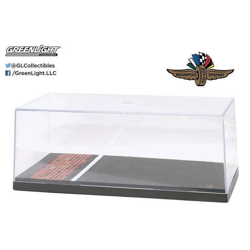 1:18 Acrylic Case with Plastic Base – Indianapolis Motor Speedway Brick Yard-SE