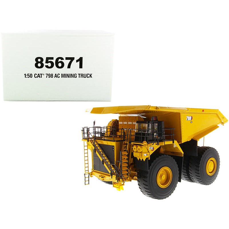 CAT Caterpillar 798 AC Mining Truck “High Line Series” 1/50 Diecast Model by Diecast Masters