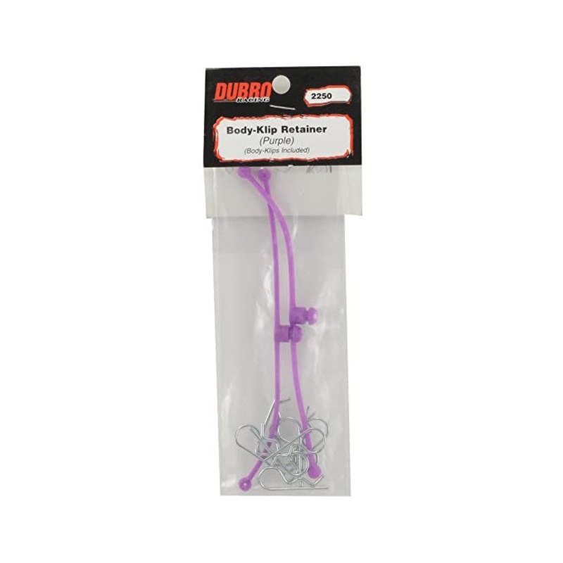 Du-Bro – Body Klip Retainers (Purple)