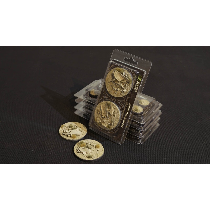 Gamers Grass – Arid Steppe Bases Round 60mm (x2)