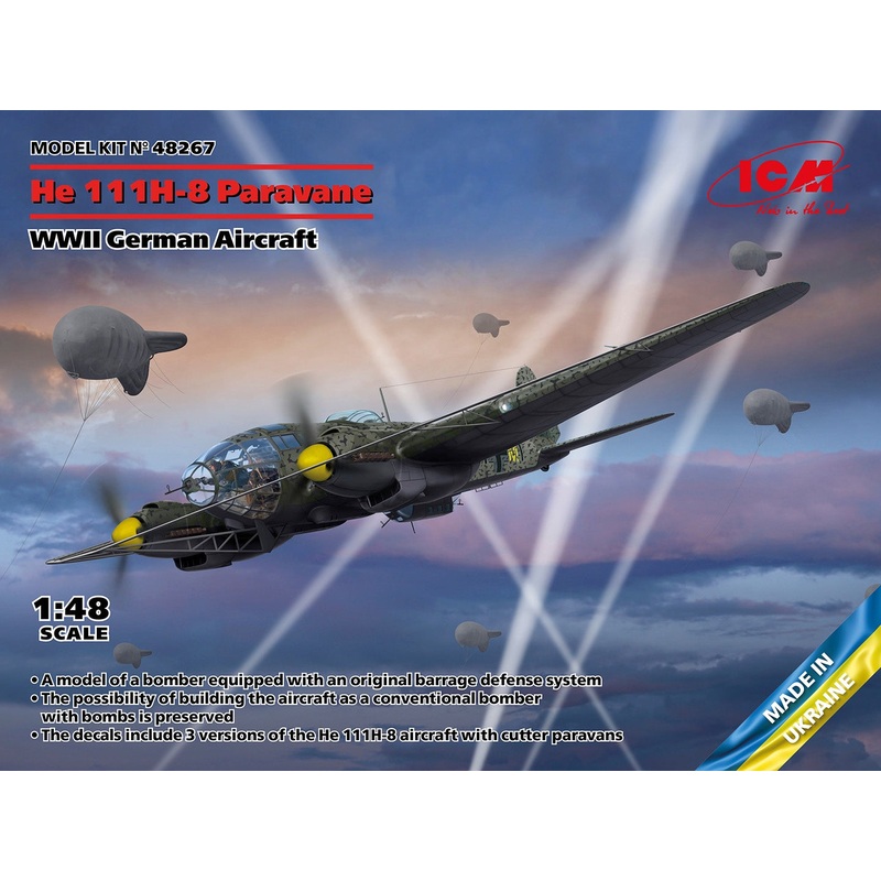 ICM – 1/48 He-111H-8 Paravane