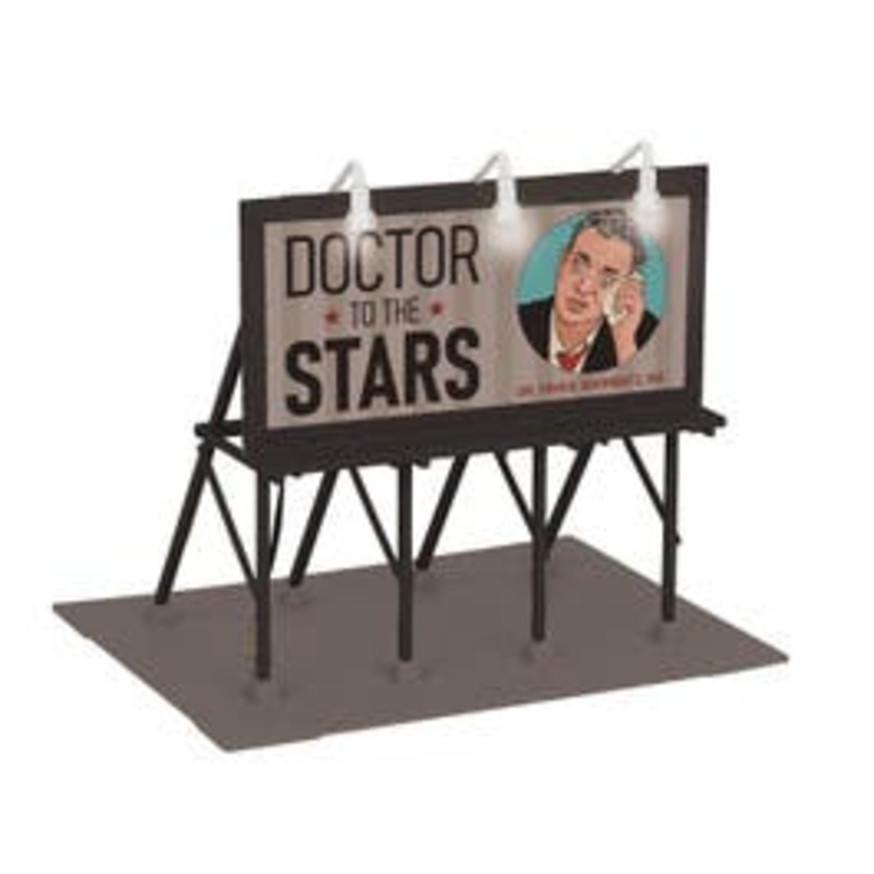 MTH 30-90702  O Lighted Billboard – Dr. Vinnie Boombatz