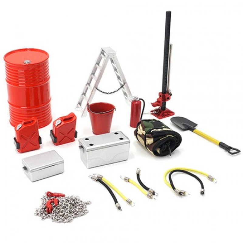 Yeah Racing – 1/10 R/C Rock Crawler Accessory Combo Set (11pcs)