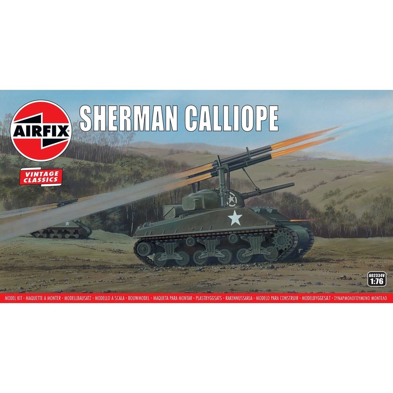 Airfix – 1/76 Sherman “Calliope” Tank