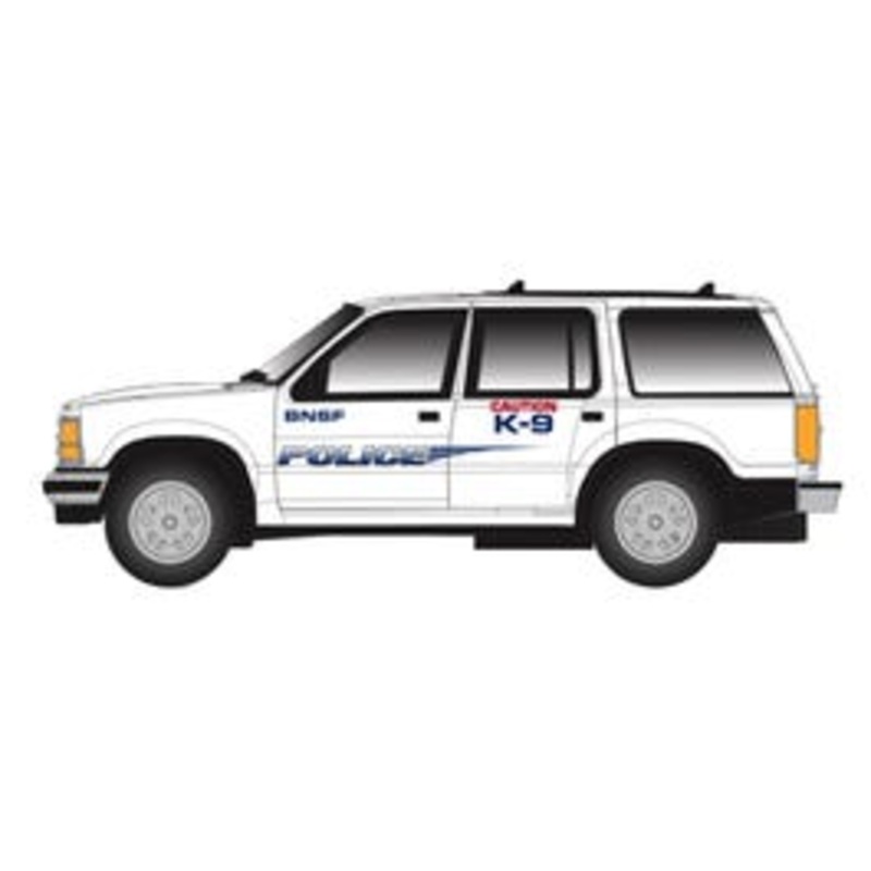 Atlas 30000156 HO 1993 FORD EXPLORER BNSF POLICE