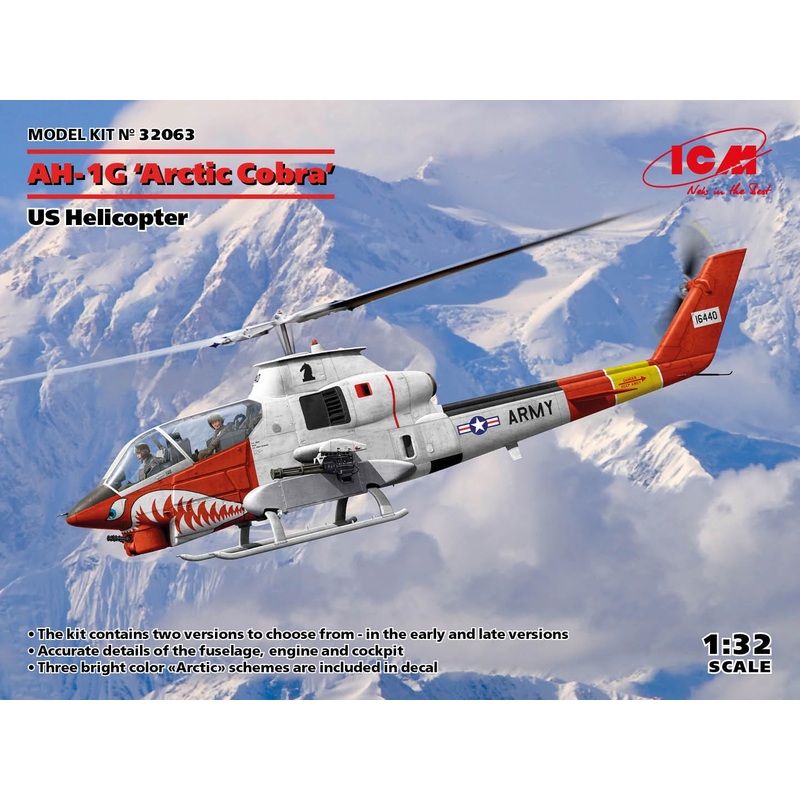 ICM – 1/32 Ah-1g Arctic Cobra