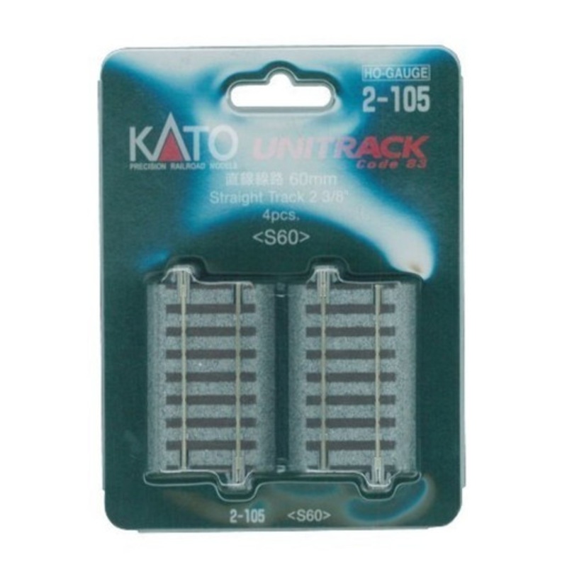 Kato 2-105 HO 60mm 2-3/8″ Straight (4)