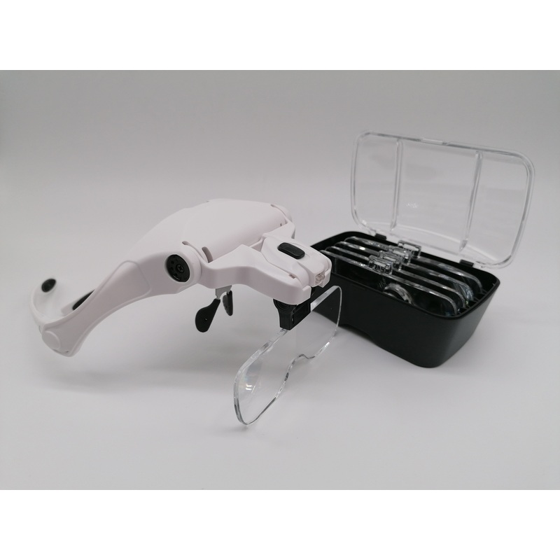 Krafft – Head Glasses Magnifier w/ 2 LED