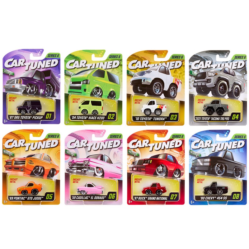 “Mainline” 2025 Series 6 Set of 8 Pieces Diecast Model Cars by CarTuned