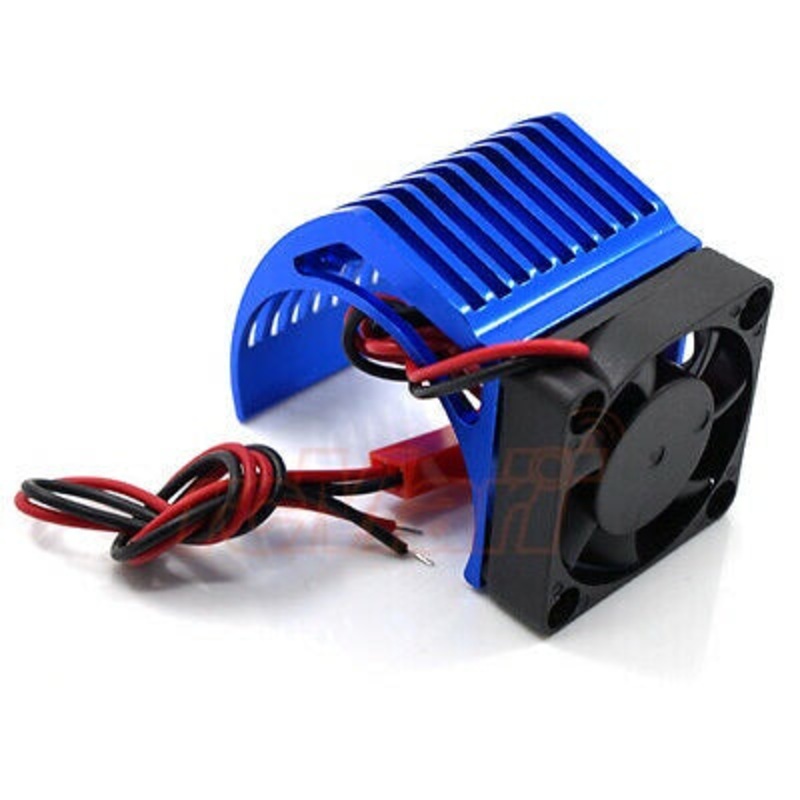 Yeah Racing – Alum. 540 Motor Heatsink w/ Cooling Fan