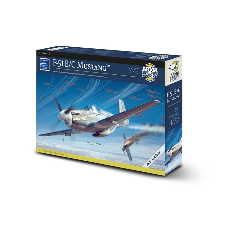 ARMA Hobby – 1/72 P-51 B/C Mustang
