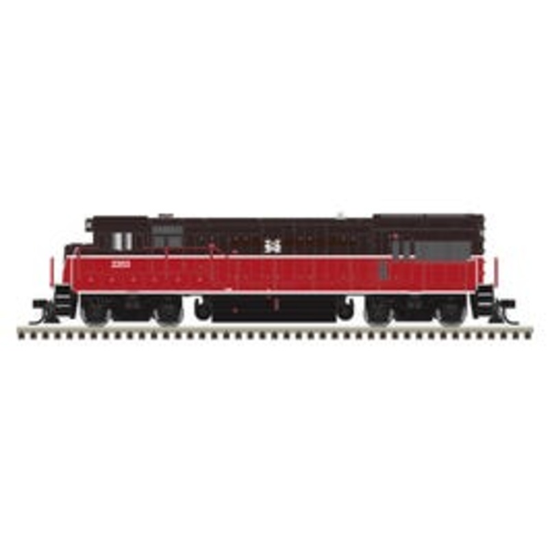 Atlas 10004925 HO MASTER U23B GOLD NAUGATUCK RAILROAD [W/DITCH LIGHTS] #2203 with DCC & Sound
