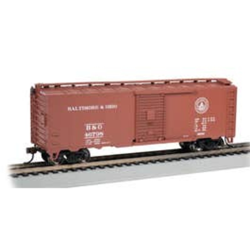 Bachmann 15013  HO Steam Era 40' Box Car – B&Og #46796