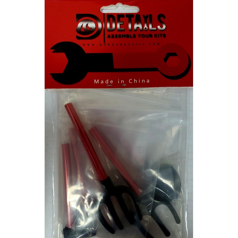 Details – Alum. Shovel & Axes