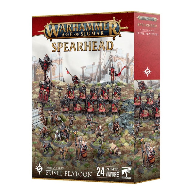 GW – Warhammer AOS: Spearhead: Cities Of Sigmar Fusil-Platoon  (70-862)