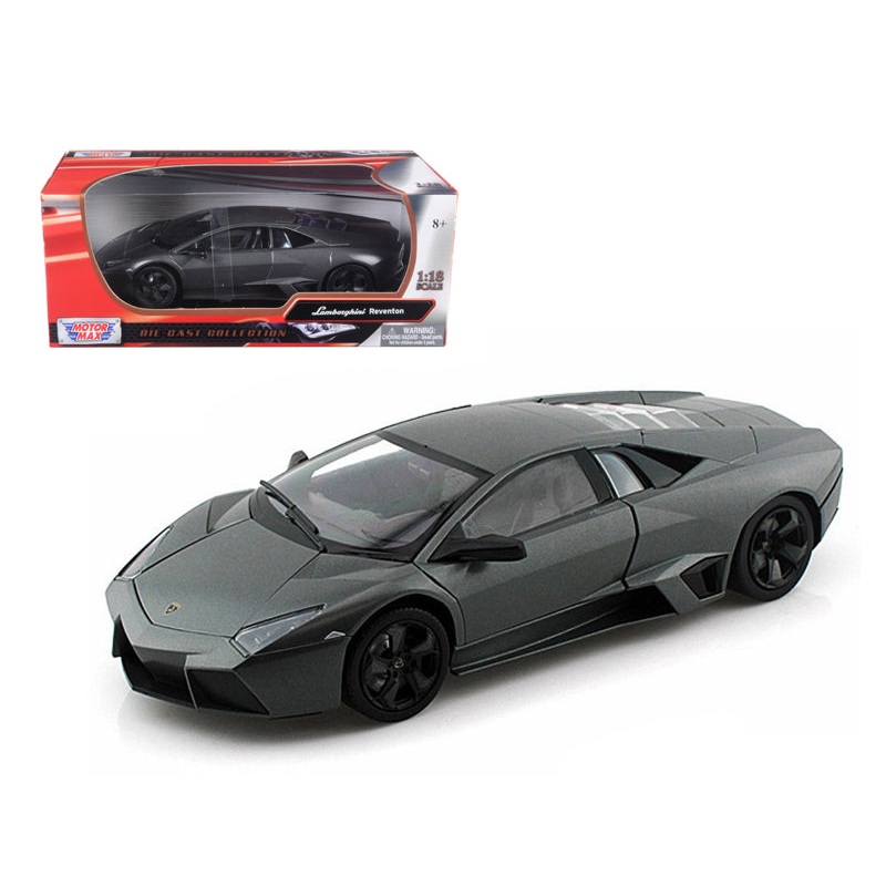 Lamborghini Reventon Gray Metallic 1/18 Diecast Model Car by Motormax