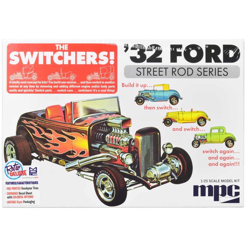 Skill 2 Model Kit 1932 Ford Street Rod Series “The Switchers” 1/25 Scale Model by MPC