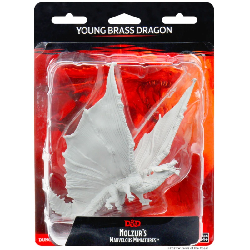 D&D Nolzur’s Marvelous Miniatures: Young Brass Dragon