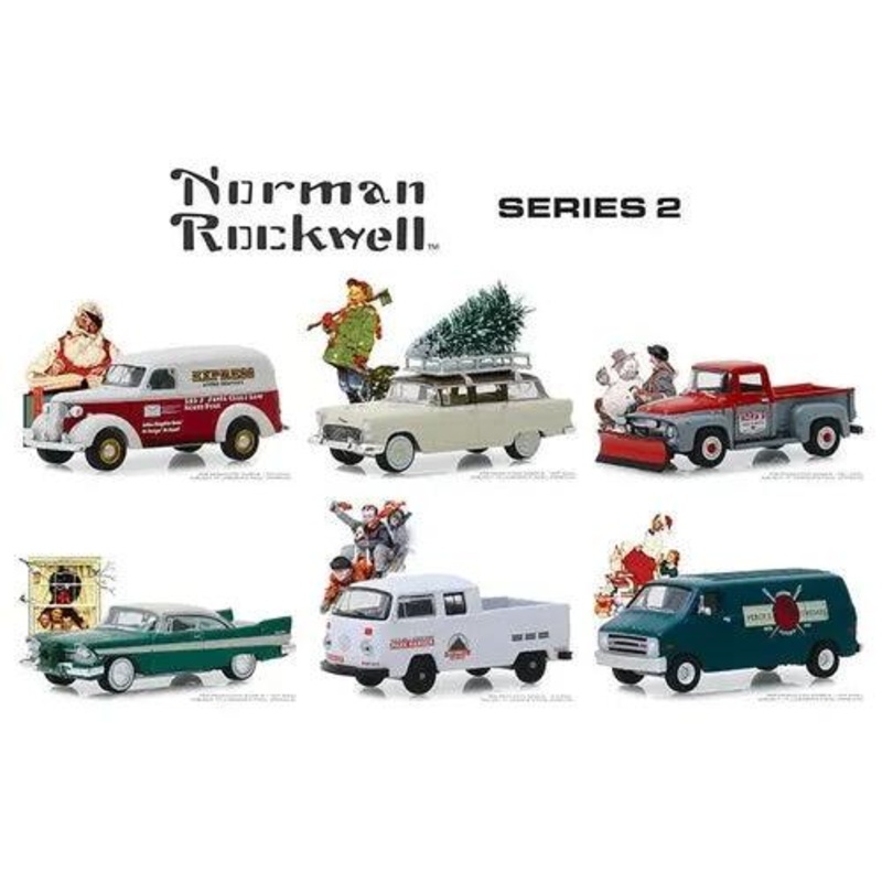 Greenlight – 1:64 Scale Norman Rockwell Series 2 (CASE)