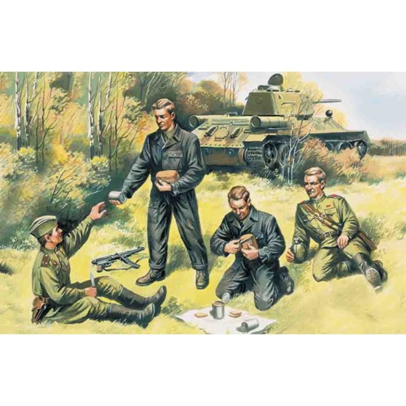 ICM – 1/35 Soviet Tank Crew 1943-45
