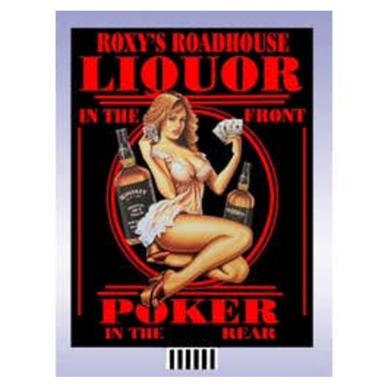 Miller Engineering 44-6552  Sm. Roxy's Roadhouse Animated Billboard Kit