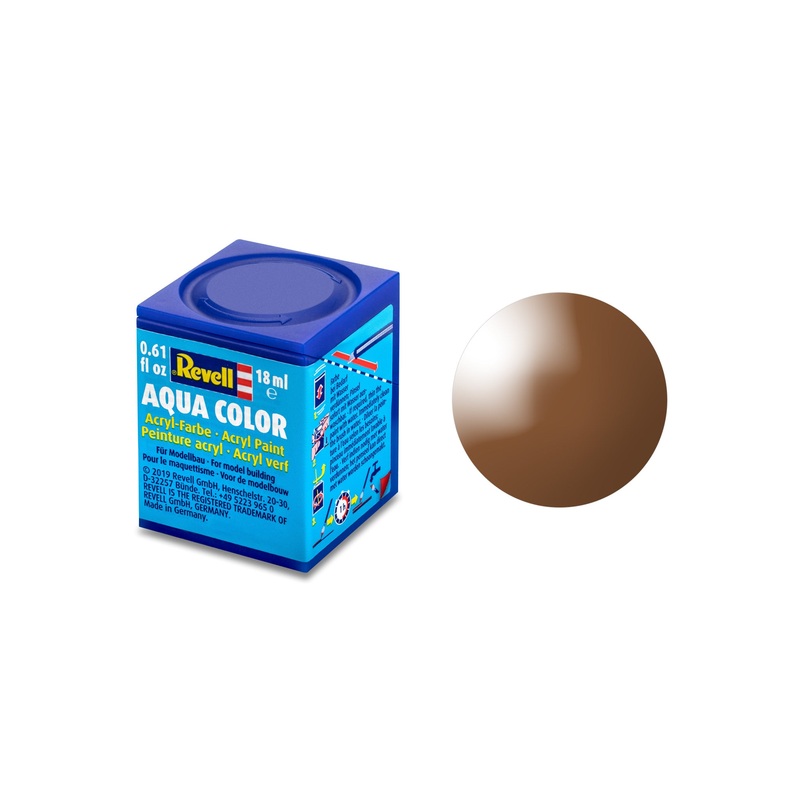 Revell – 80 Mud Brown Gloss (RAL 8003) (18ml)