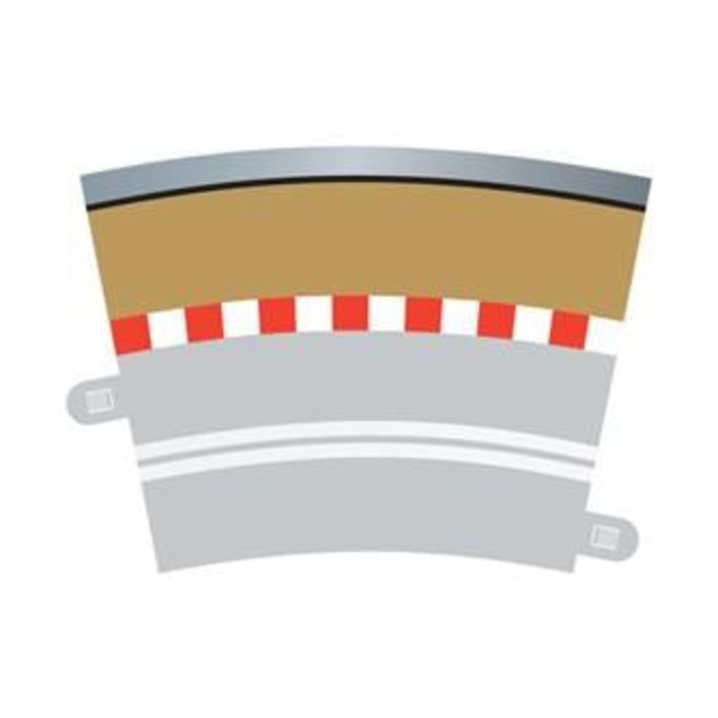 Scalextric – R3 Single Track Curved Border