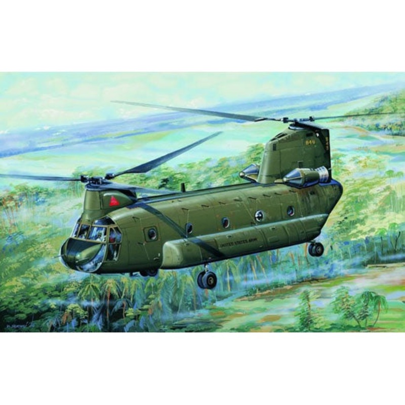 Trumpeter – 1/72 CH-47A Chinook Medium-Lift Helicopter