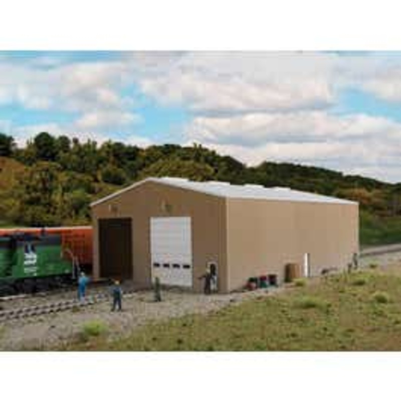 Walthers #933-2986 Modern Double-Track Engine House — Kit