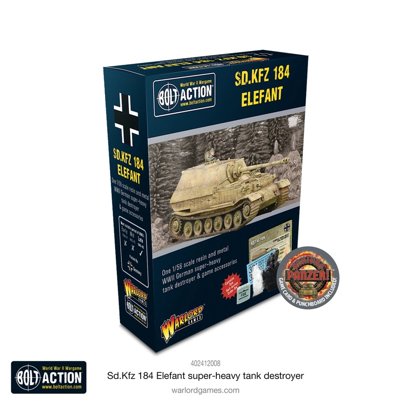 Warlord – Bolt Action: Sd.Kfz 184 Elefant Super-Heavy Tank Destroyer
